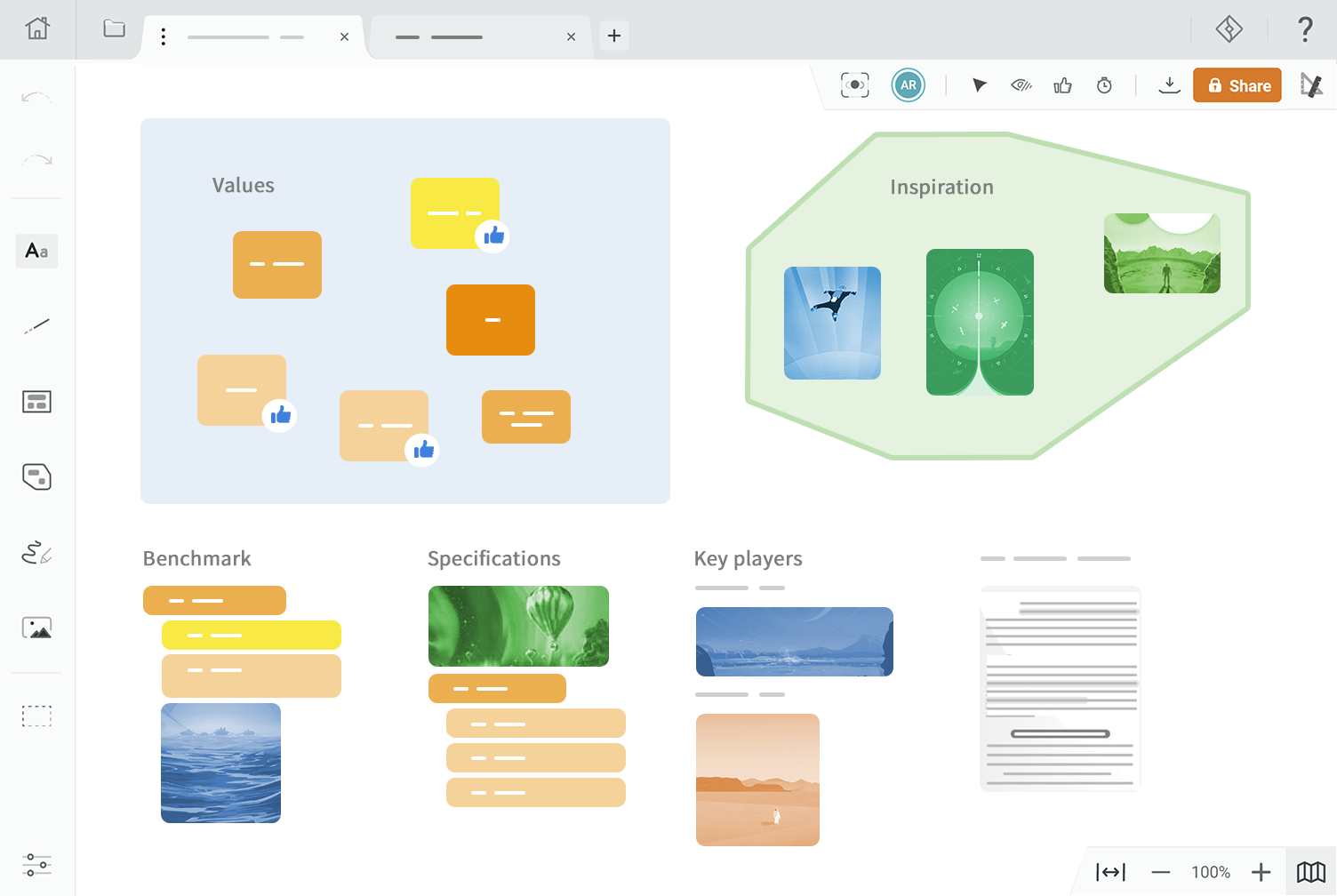 Image illustration Draft.io template