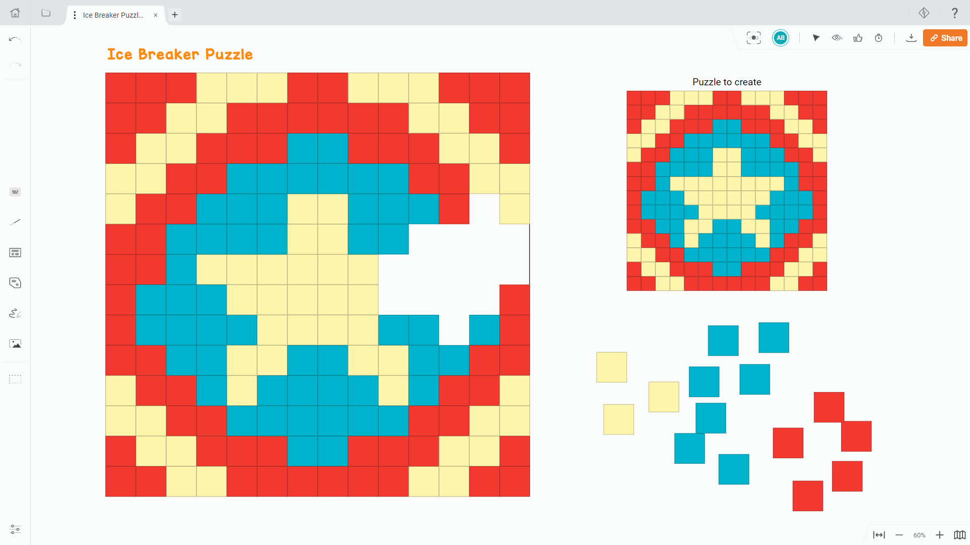 Illustration Ice Breaker Puzzle